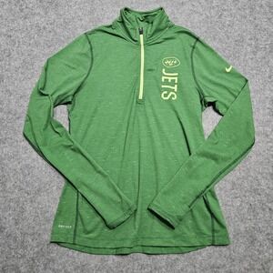 NFL New York Jets 1/4 Zip Nike Jacket Women's‎ Medium